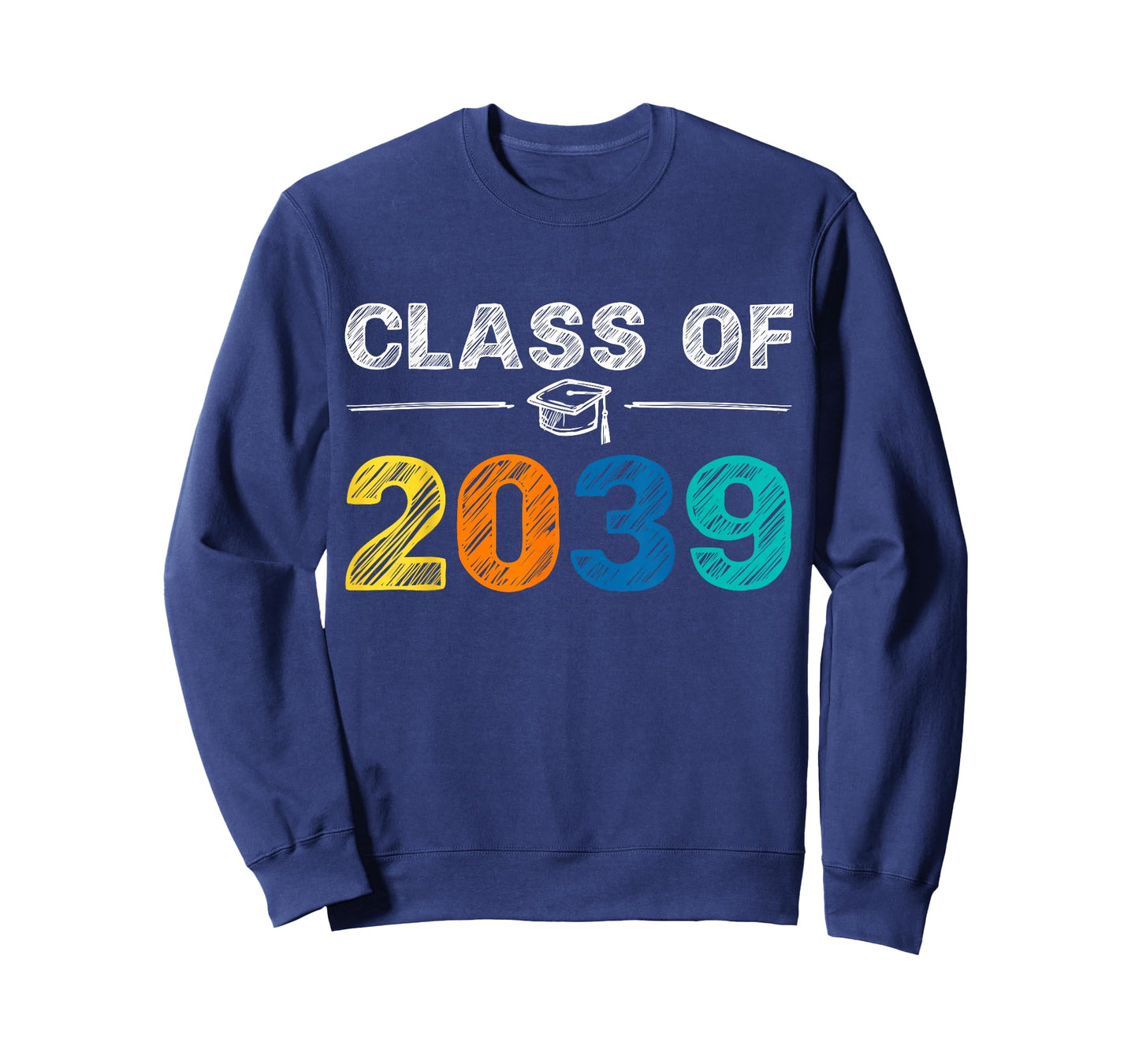 Class of 2039 Grow With Me First Day of School Graduation T-Shirt