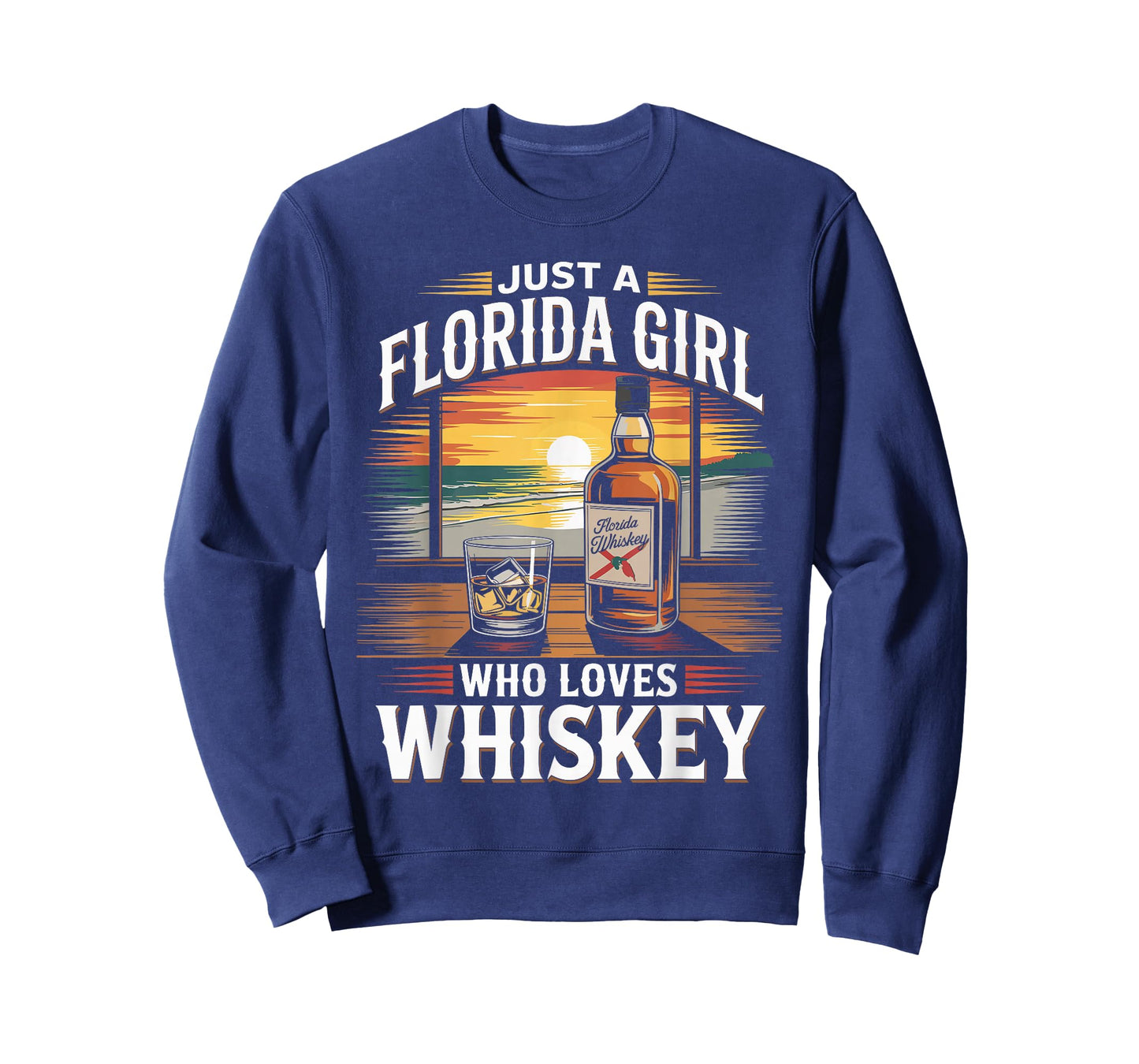 Just a Girl Who Loves Whiskey Florida T-Shirt