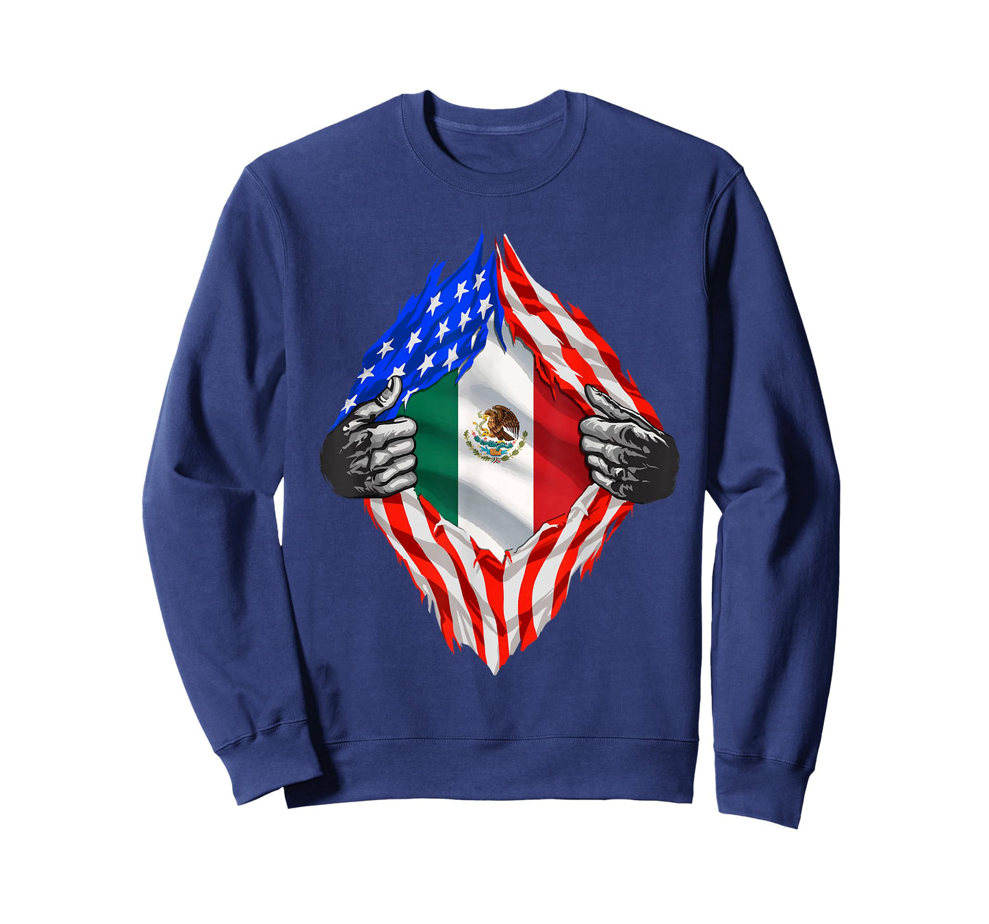 Mexican American Shirt America Mexico Flag Mexican Heritage T-Shirt