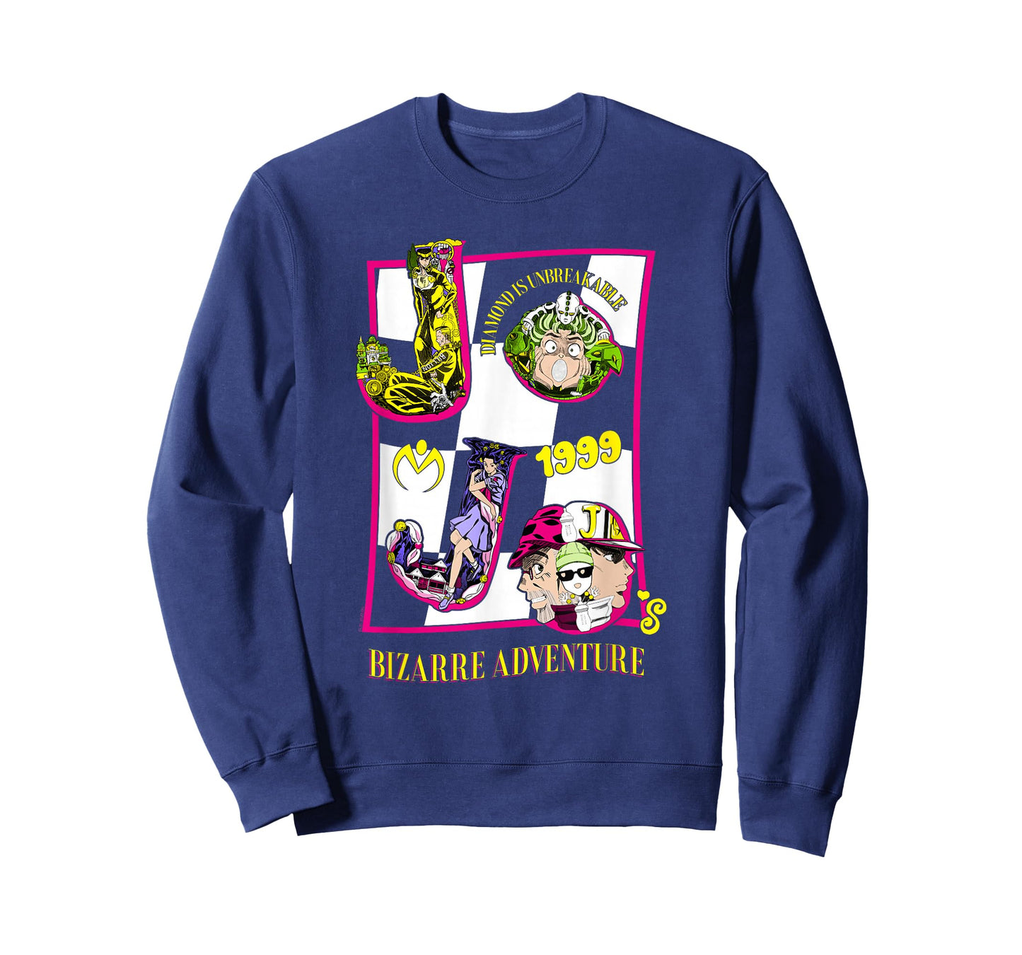 JoJo's Bizarre Adventure Character Letters Anime T-Shirt