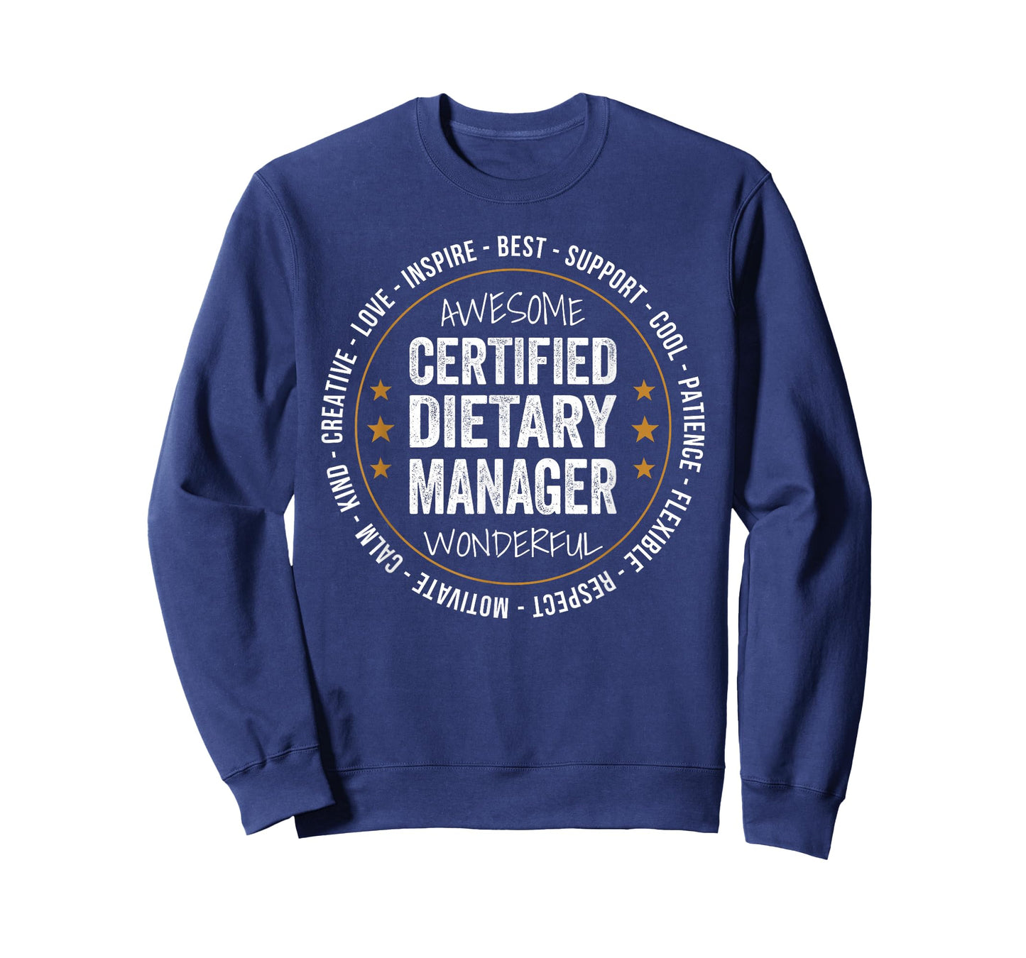 Certified Dietary Manager Gifts Appreciation Funny T-Shirt