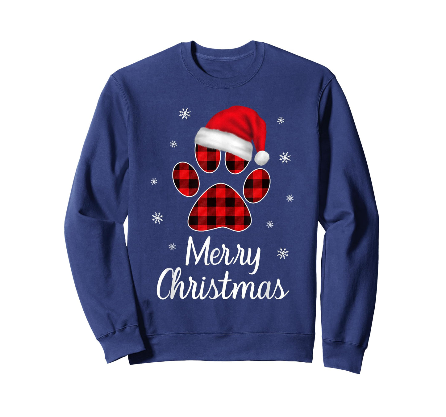 Christmas Pajama Women Kids Girl Christmas Gifts Cat Dog Paw T-Shirt