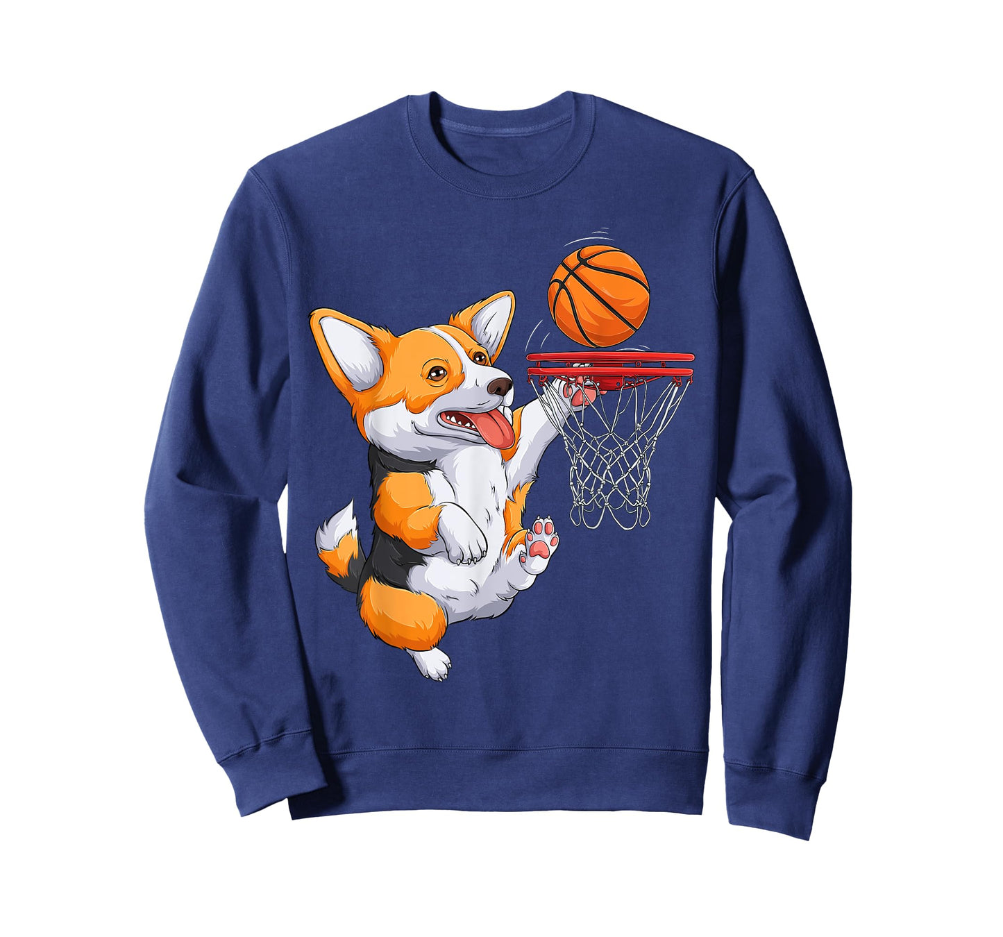 Corgi puppy Corgi Basketball for Pet Lovers Women men Kids T-Shirt