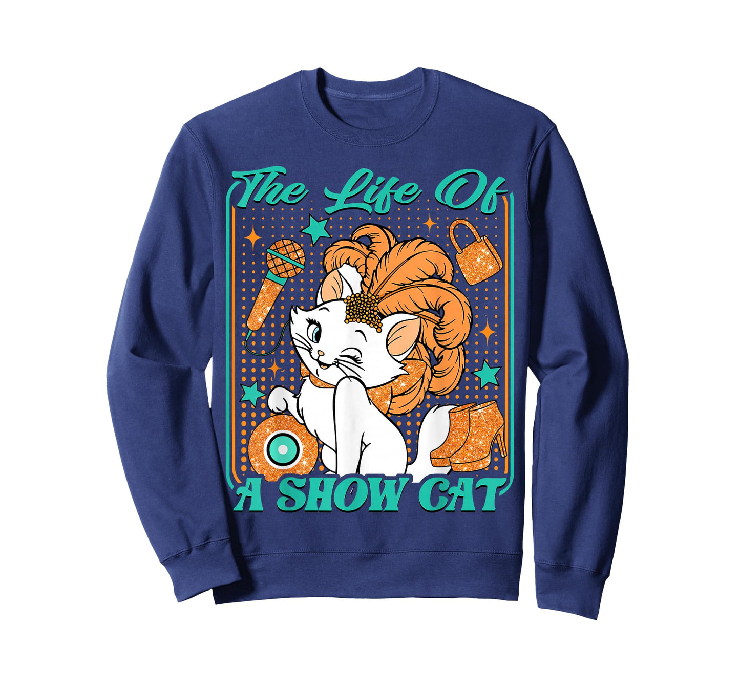 Cute Cat Era Life of Showcat Cat Lover Country Music Concert T-Shirt