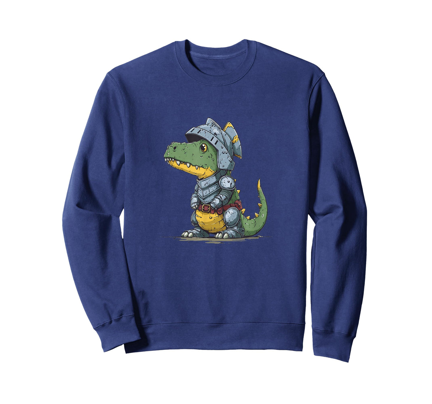 Nice Medieval Knight Dinosaur Look T-Shirt