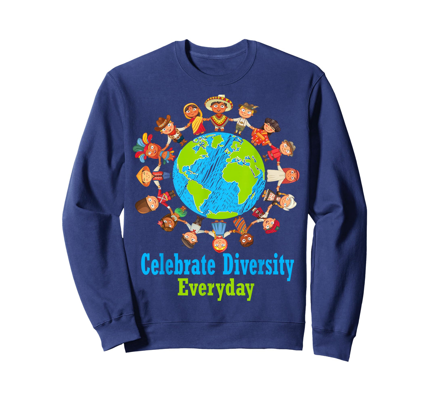Celebrate Diversity Everyday Teachers & School Student Gift T-Shirt