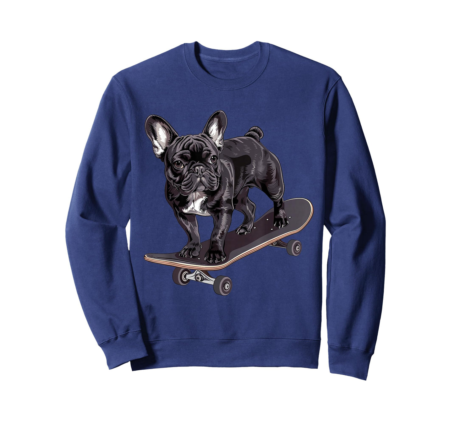 French Bulldog skateboard T-Shirt