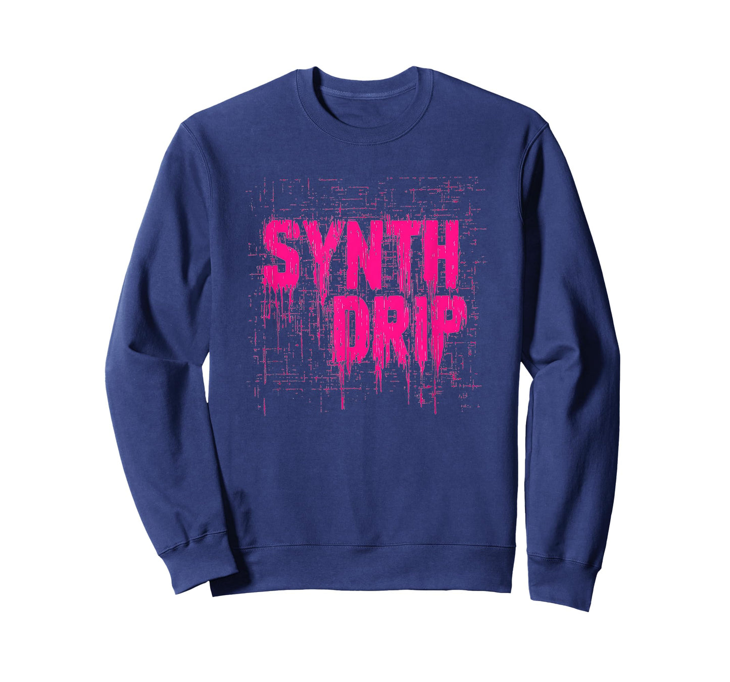 Cool Synth Drip Emblem Costume T-Shirt