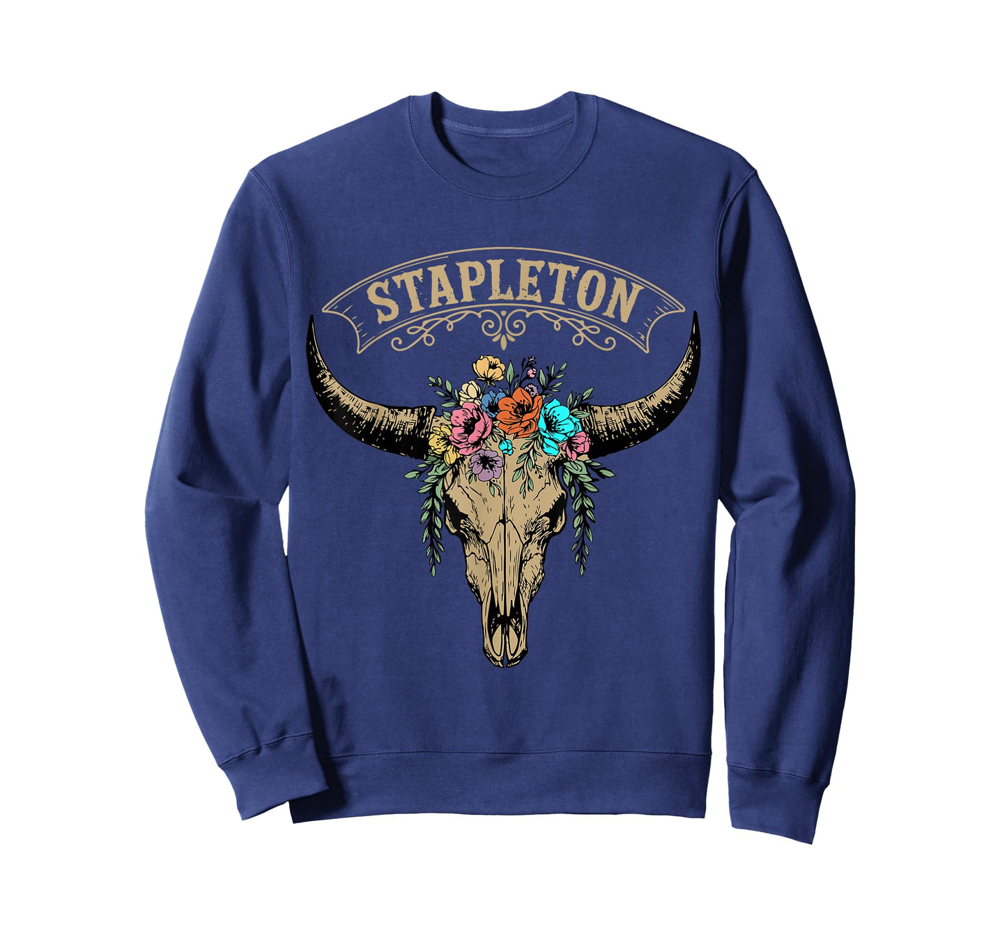 Vintage Stapleton Last Name Personalized Stapleton Flower T-Shirt