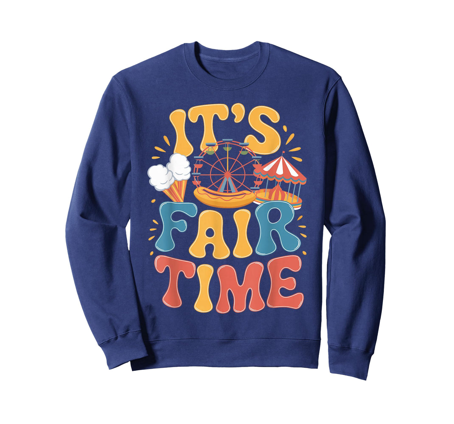 It's Fair Time Carousel Rides Country Fair Carnival Fair T-Shirt