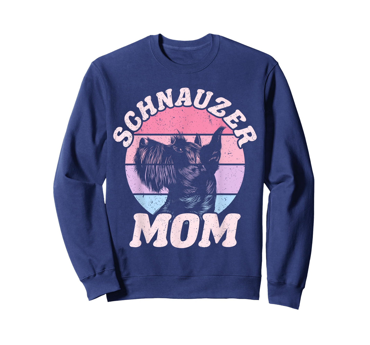 Schnauzer Mom Dog Funny Mother's Day Vintage Pet T-Shirt