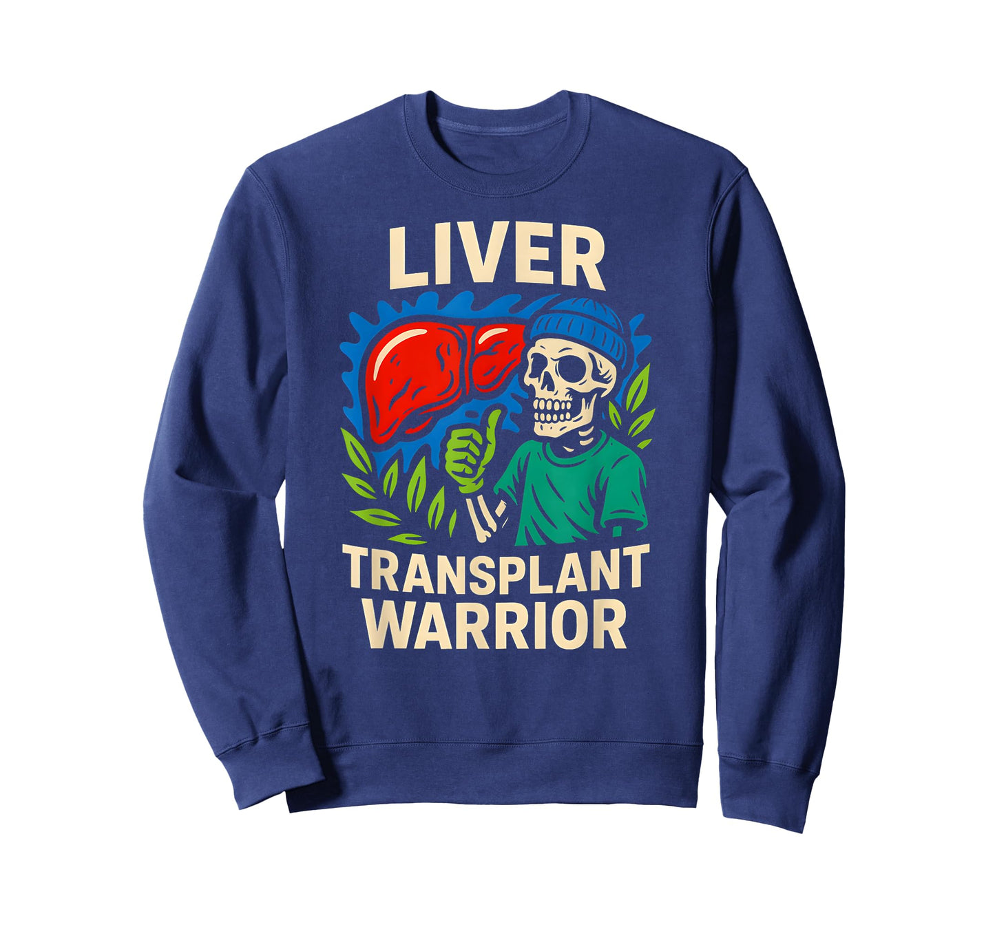 Liver Transplant Warrior Cool Mens Surgery Recovery T-Shirt