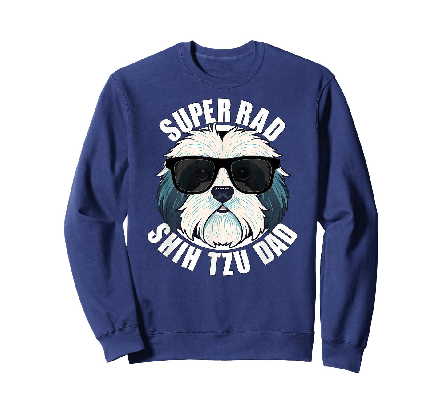 Shih Tzu Dad Funny Father’s Day Dog Dad Men’s T-Shirt