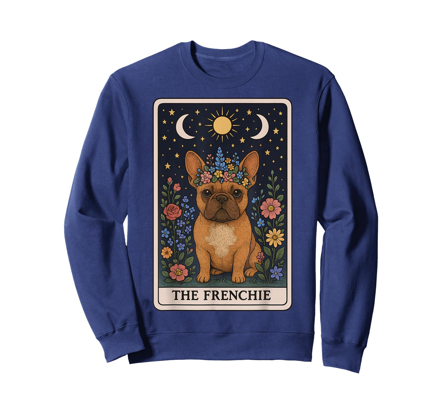 The Frenchie Tarot Card T-Shirt