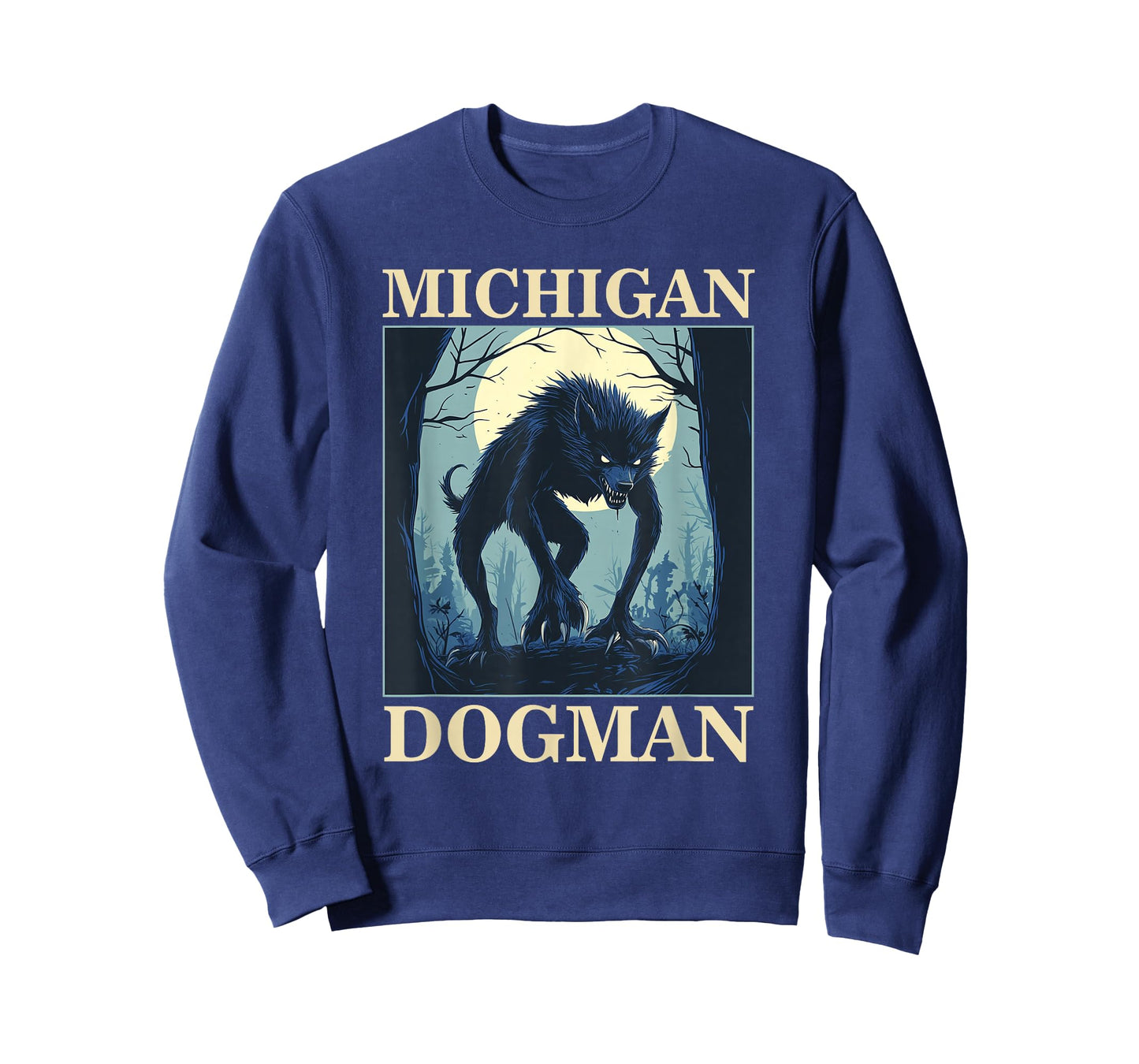 Michigan Dogman Woodland Folklore Canine T-Shirt