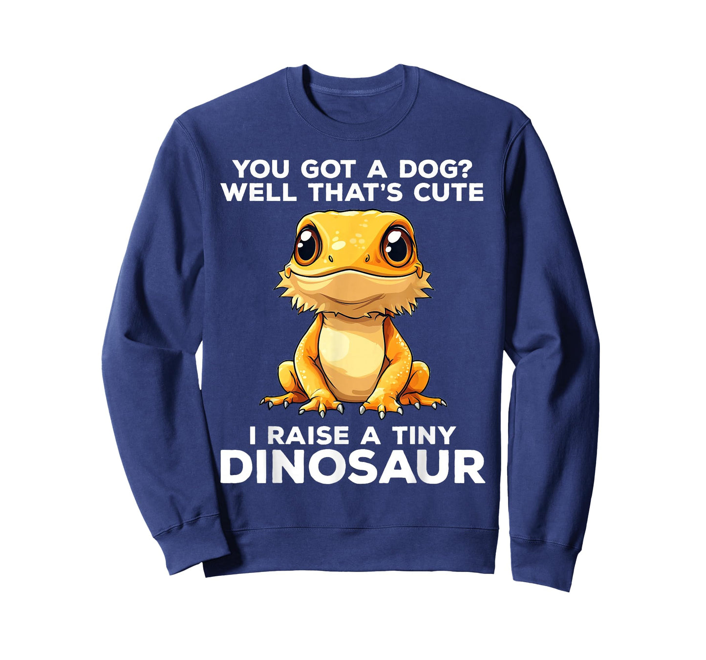 I Raise A Tiny Dinosaur Bearded Dragon Funny T-Shirt