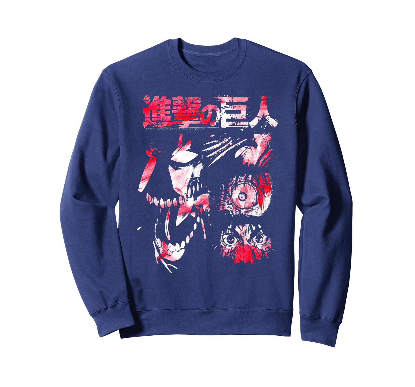 Attack on Titan Titan Transformation Watercolor Anime T-Shirt