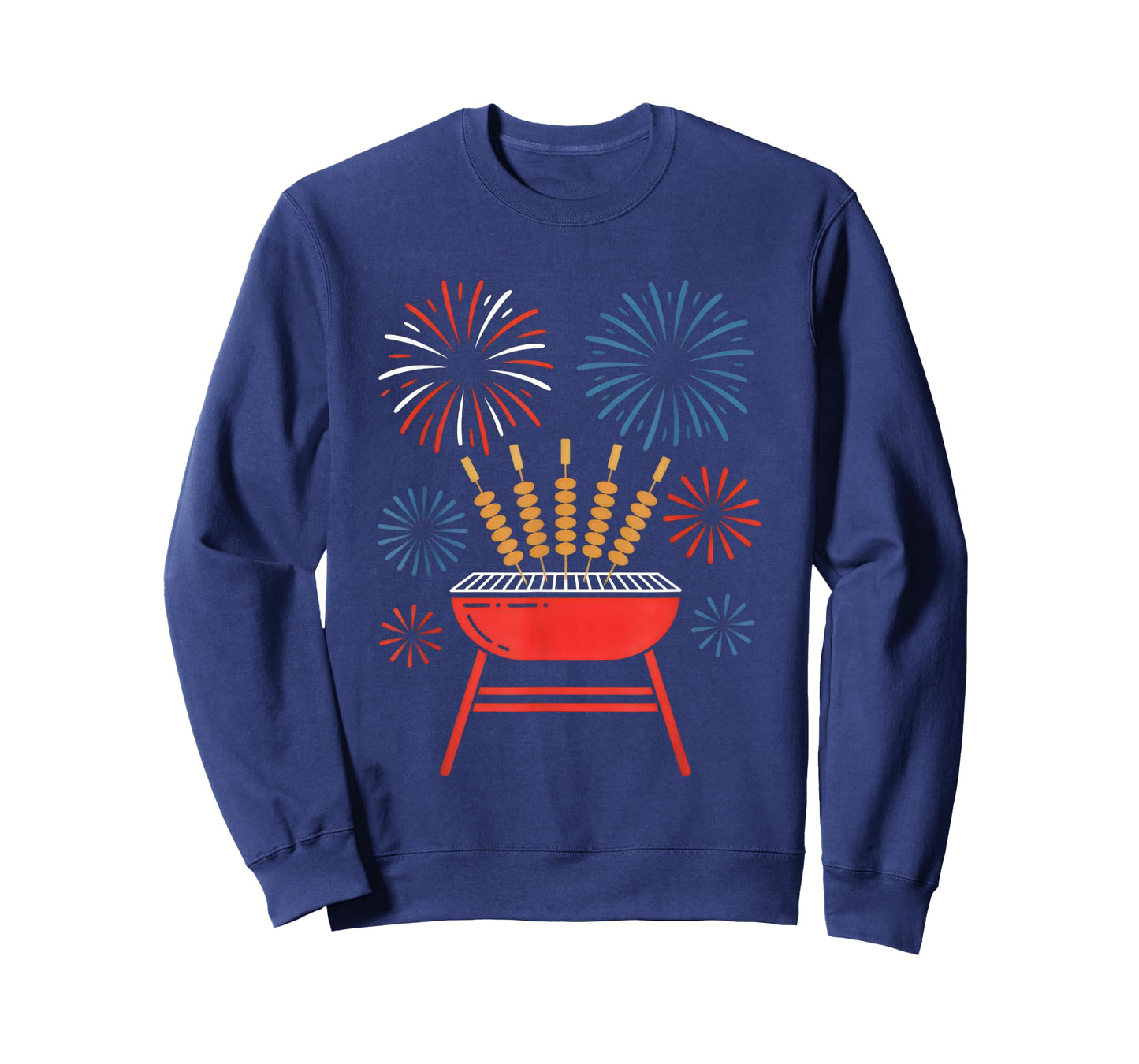 Pitmaster BBQ Skewers Independence Day 4th of July Foodie T-Shirt