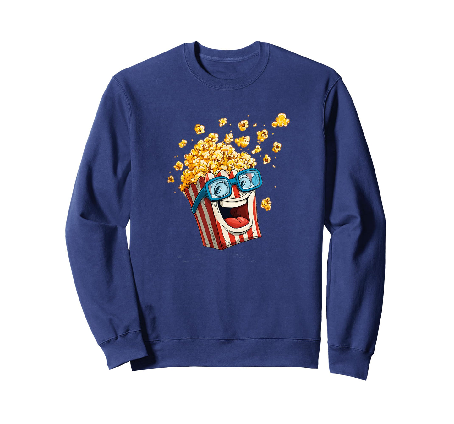 Funny Excited Popcorn Box Costume T-Shirt