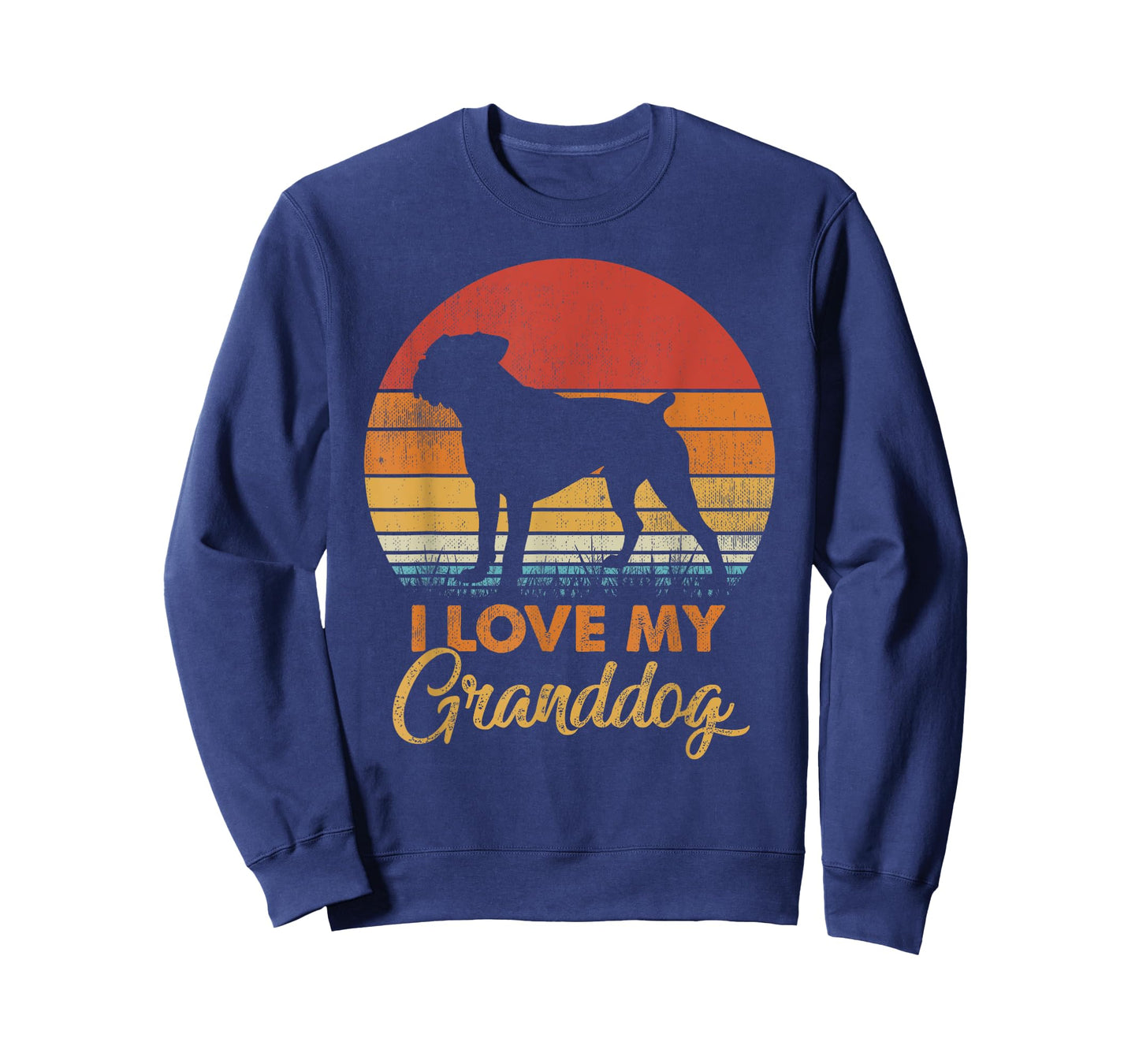 Love My Granddog Boxer Grandparents T-Shirt