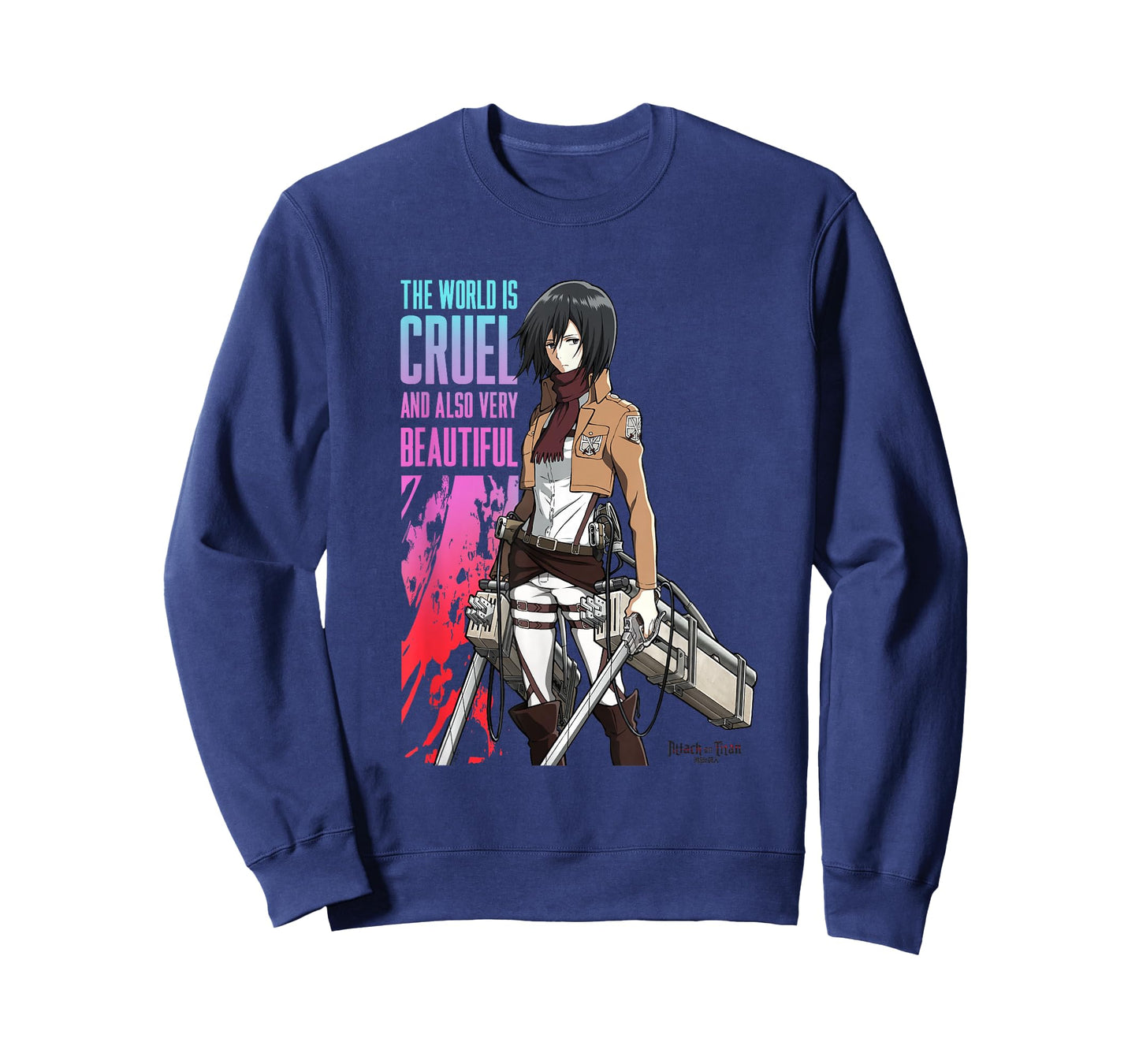 Attack on Titan The World is Cruel AOT Anime T-Shirt