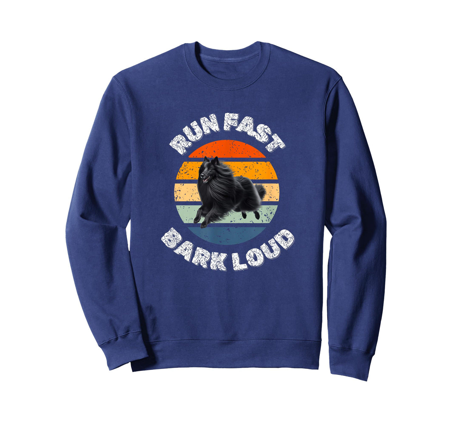 Dog Lover - Run Fast Bark Loud - Groenendael Dog T-Shirt