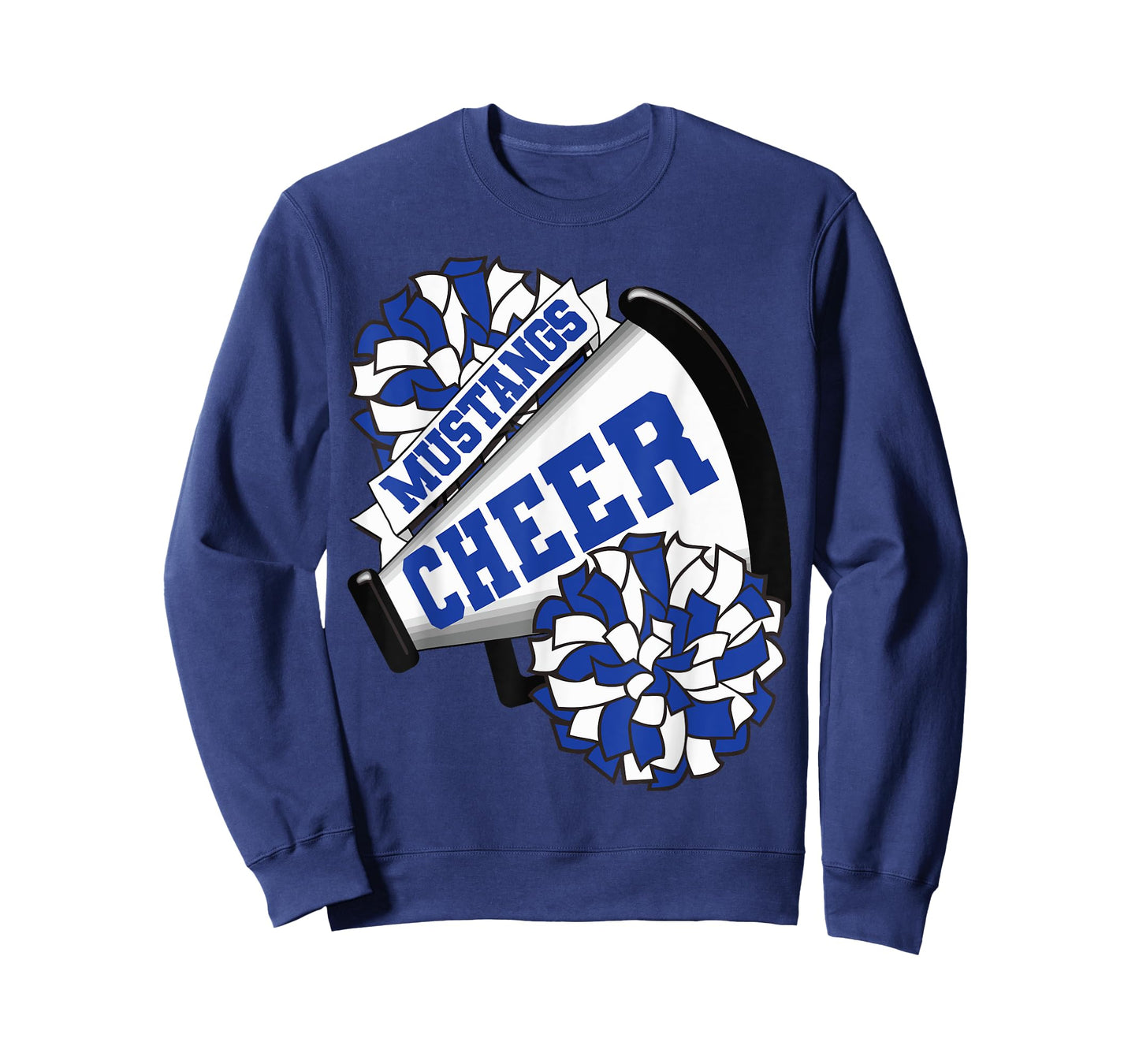 Mustangs Cheer Back To School Cheerleading Spirit B T-Shirt
