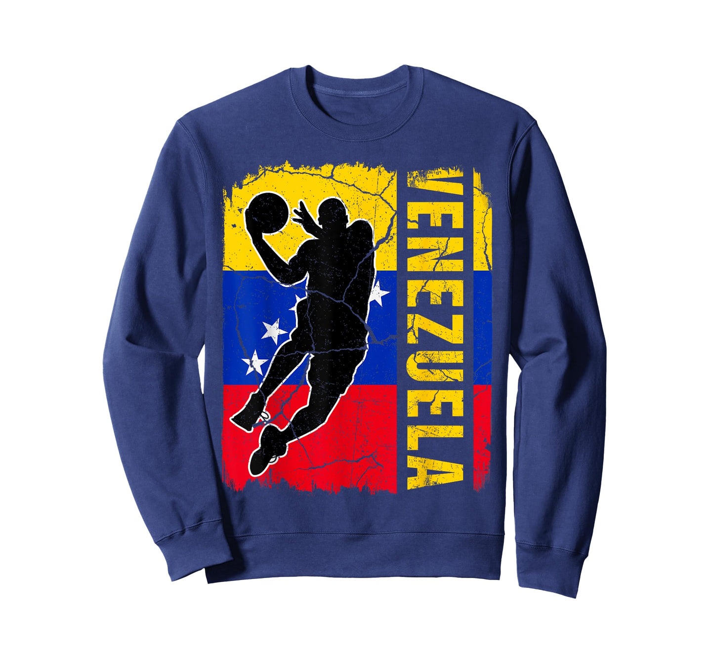 Venezuelan Basketball Player Venezuela Flag Basketball Fans T-Shirt