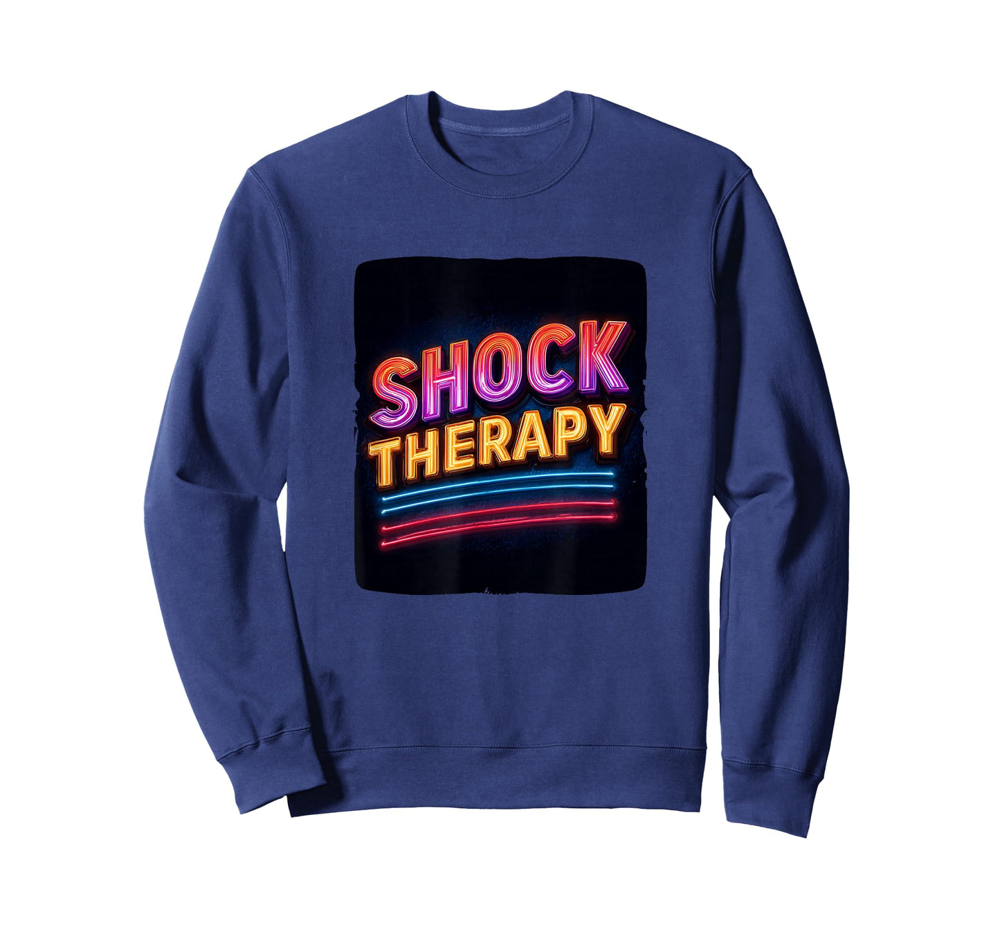 Colorful Shock Therapy Motto T-Shirt