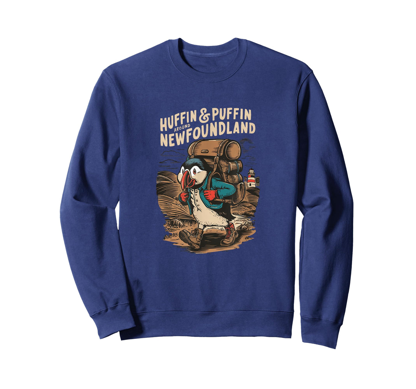 Huffin & Puffin Newfoundland - Atlantic Canada Souvenir T-Shirt