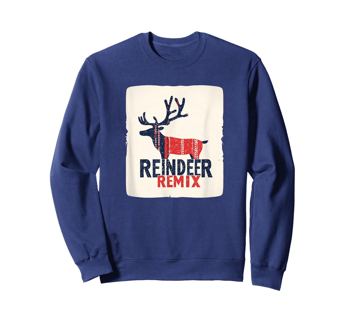 Awesome Reindeer Remix Statement T-Shirt