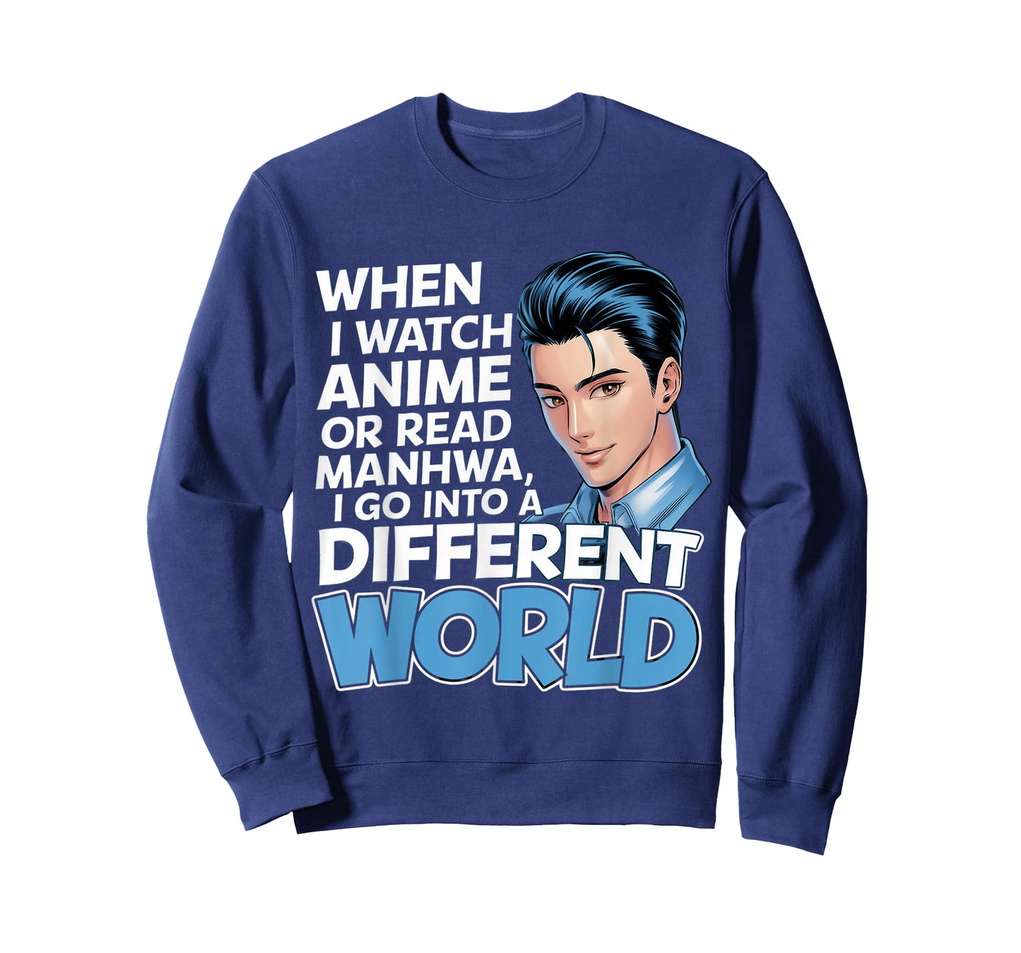 Anime Read Manhwa Otaku Manga Reader Manhwa Kawaii Anime T-Shirt