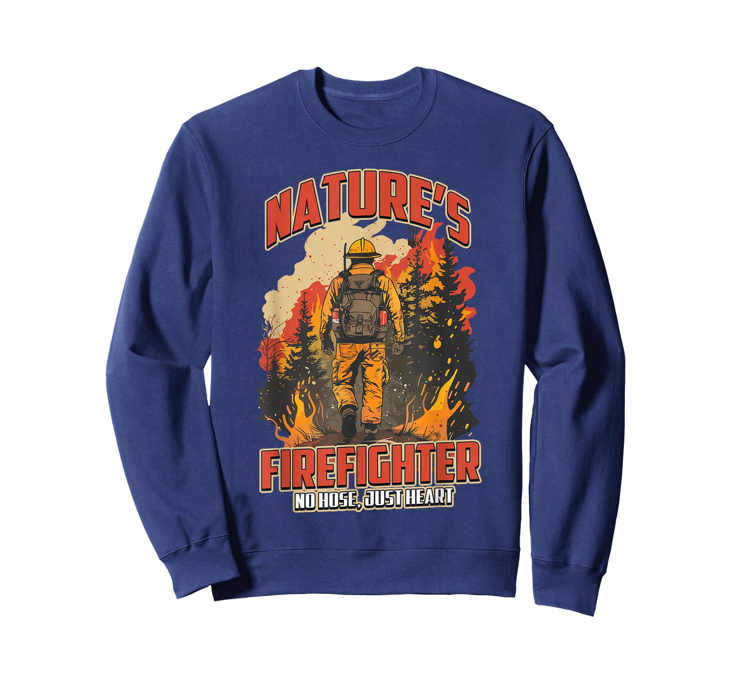 Wildland Nature's Firefighter Hero of Forest Fire Fighting T-Shirt