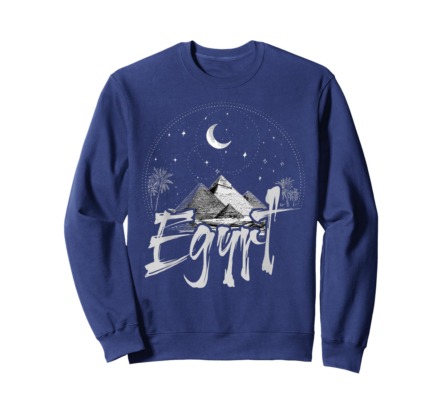 Egypt | Vacation Travel | Pyramids Moon T-Shirt