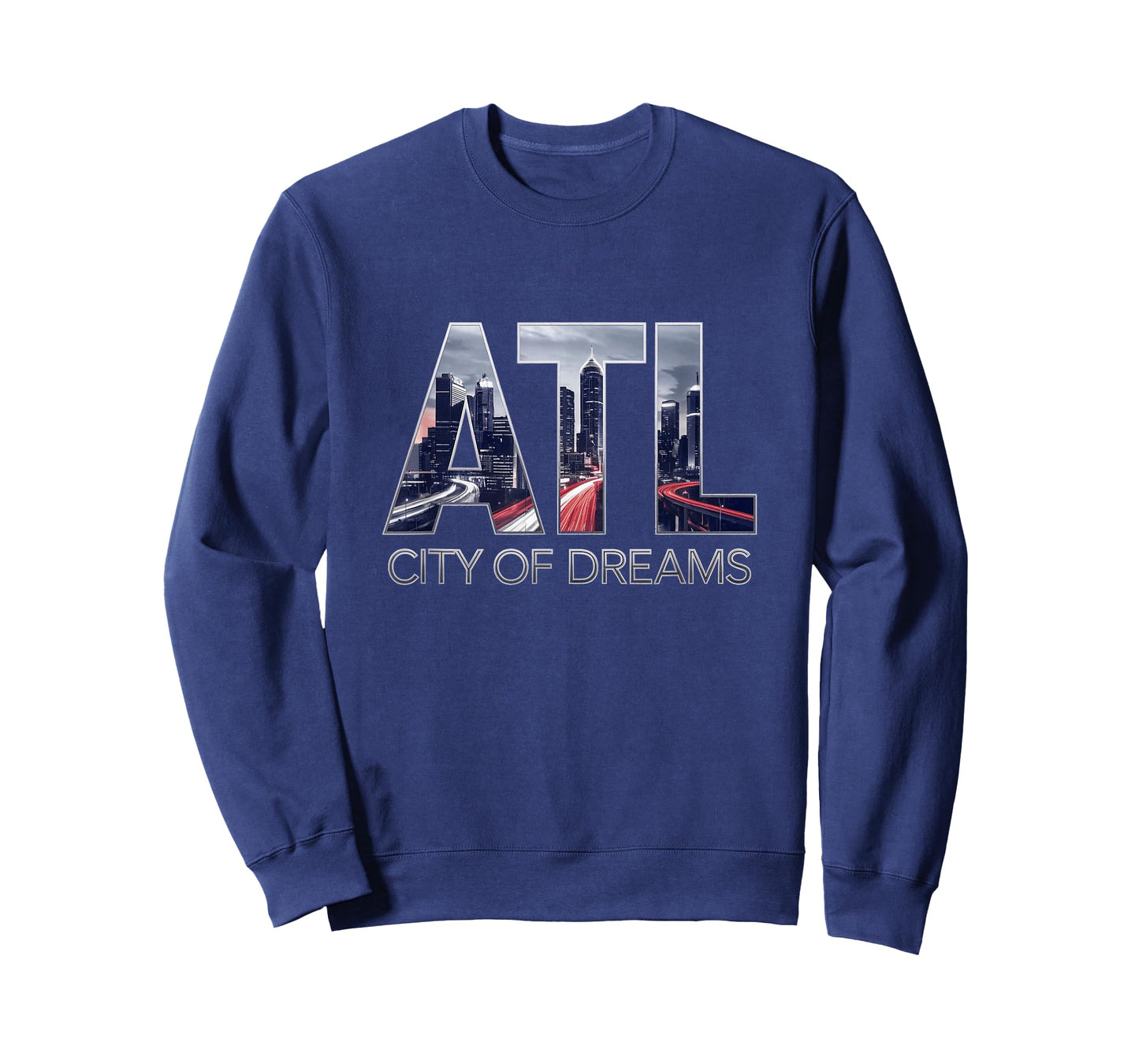 Atlanta ATL City Skyline City of Dreams T-Shirt