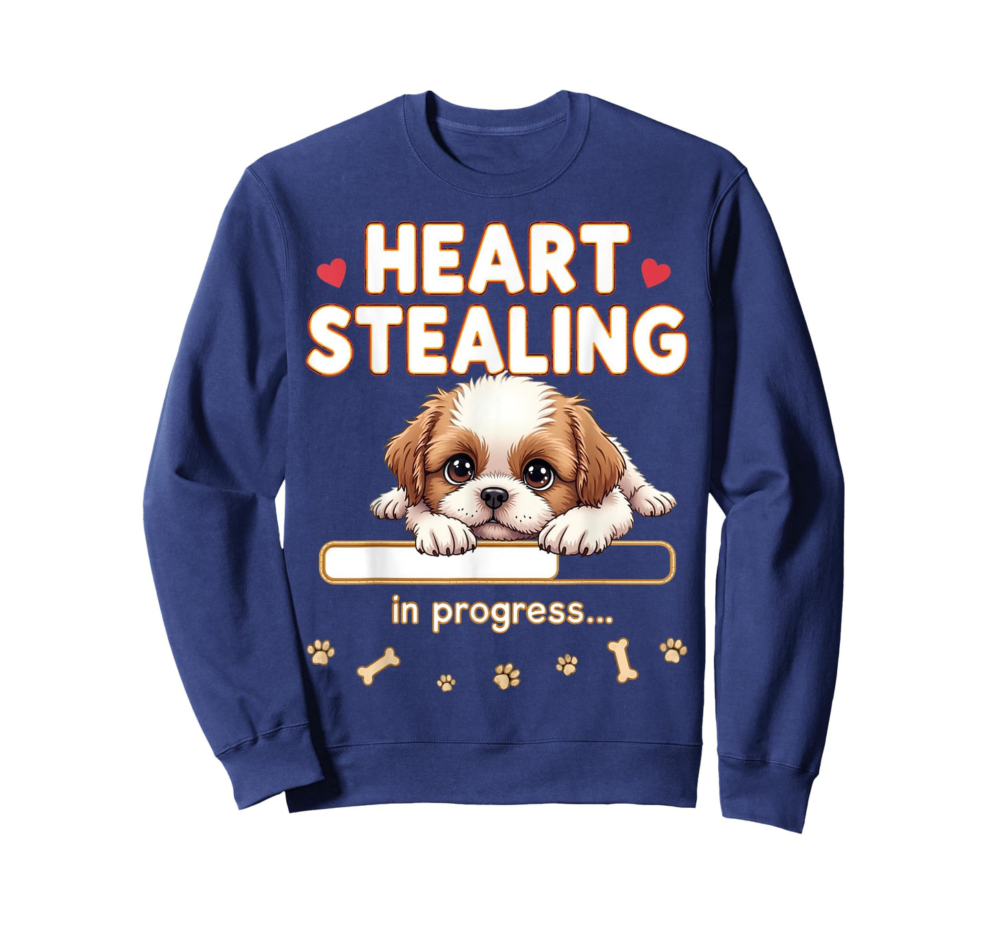 Heart Shih Tzu Dog Funny Gift Shih Tzu Puppy T-Shirt