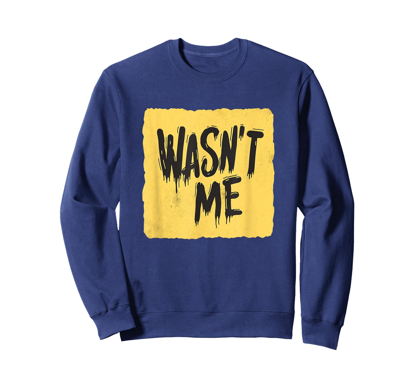 Yellow Wasn't me Speech Emblem T-Shirt