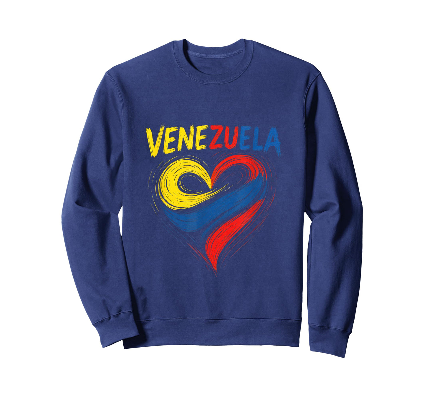 Venezuela - Heart Flag National Souvenir T-Shirt