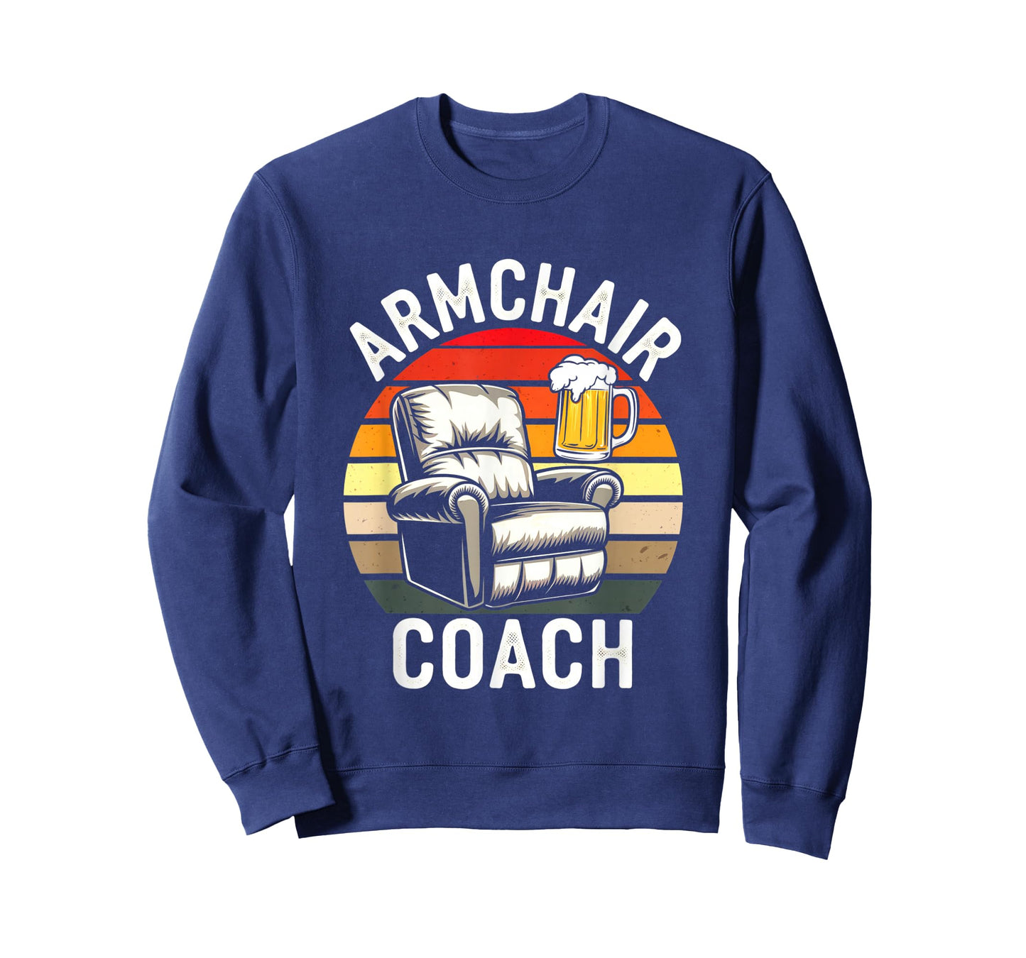 Sports Armchair Coach Recliner Beer Home Pretend Coach Funny T-Shirt