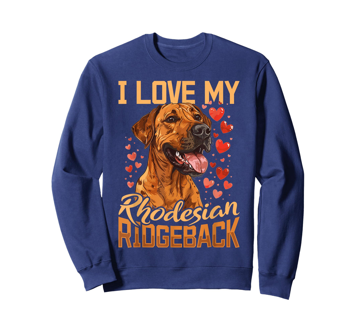 Rhodesian Ridgeback Dog Breed I Love my Rhodesian Ridgeback T-Shirt