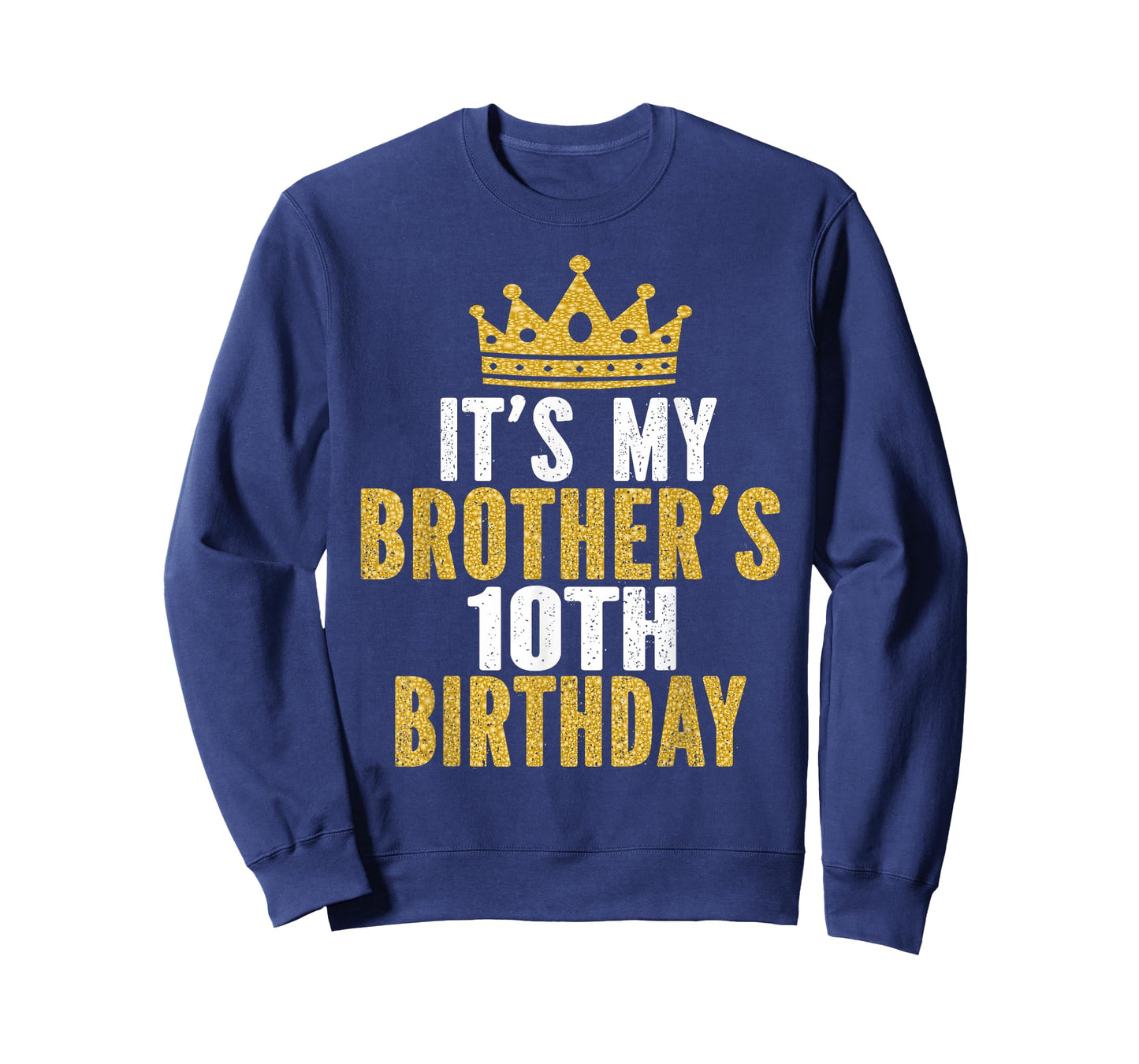 It's My Brother's 10th Birthday 10 Years Old Family Matching T-Shirt
