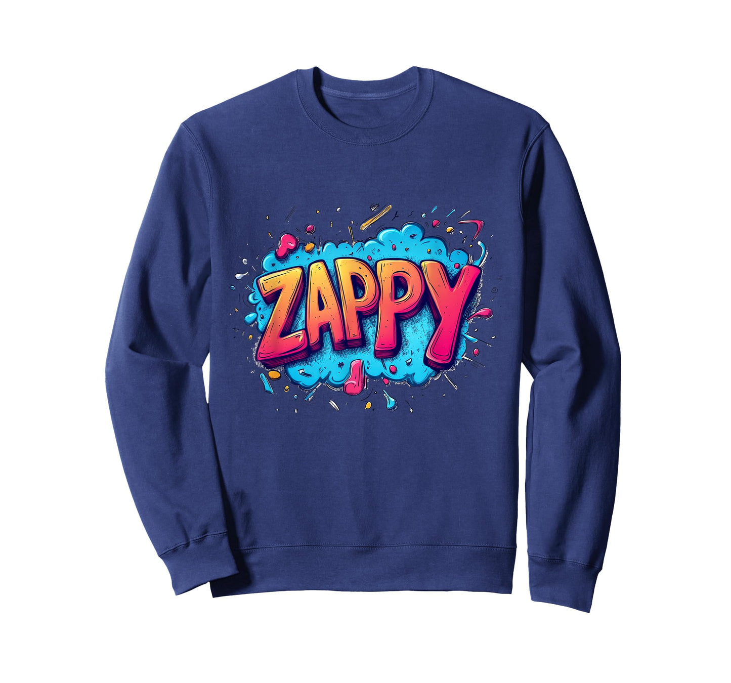 Funny Vibrant Zappy Emblem Costume for Boys and Girls T-Shirt
