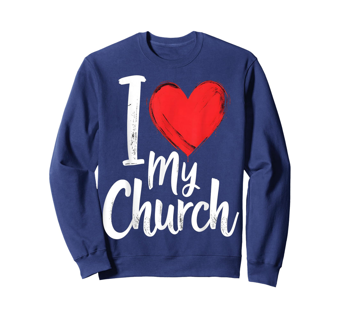 I Love My Church Inspirational Christian T-Shirt