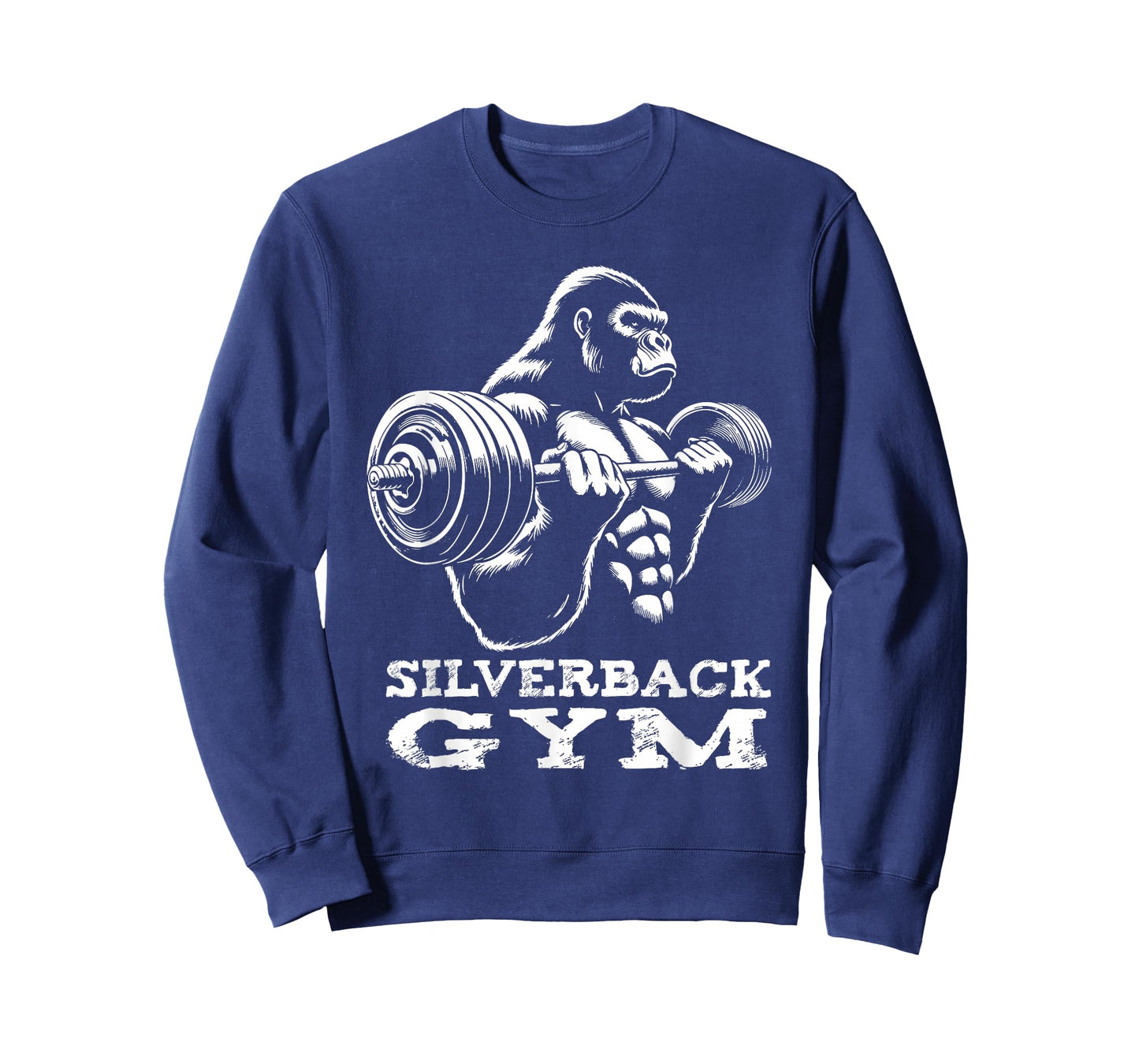 Silverback Gym Gorilla Weightlifting Workout Fitness T-Shirt