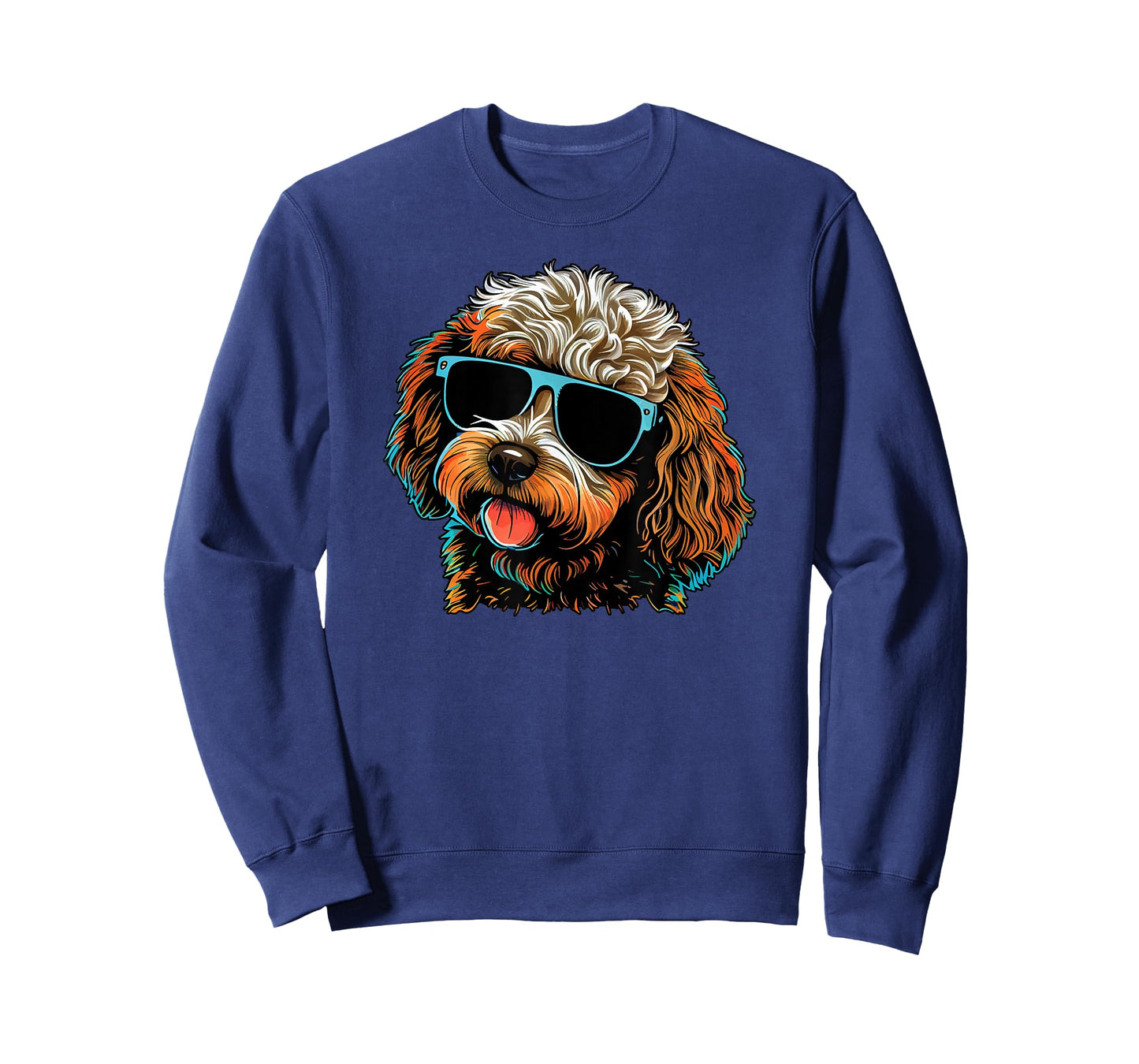 Dad Mom Cool Dog Sunglasses - Cavapoo T-Shirt for Men Women