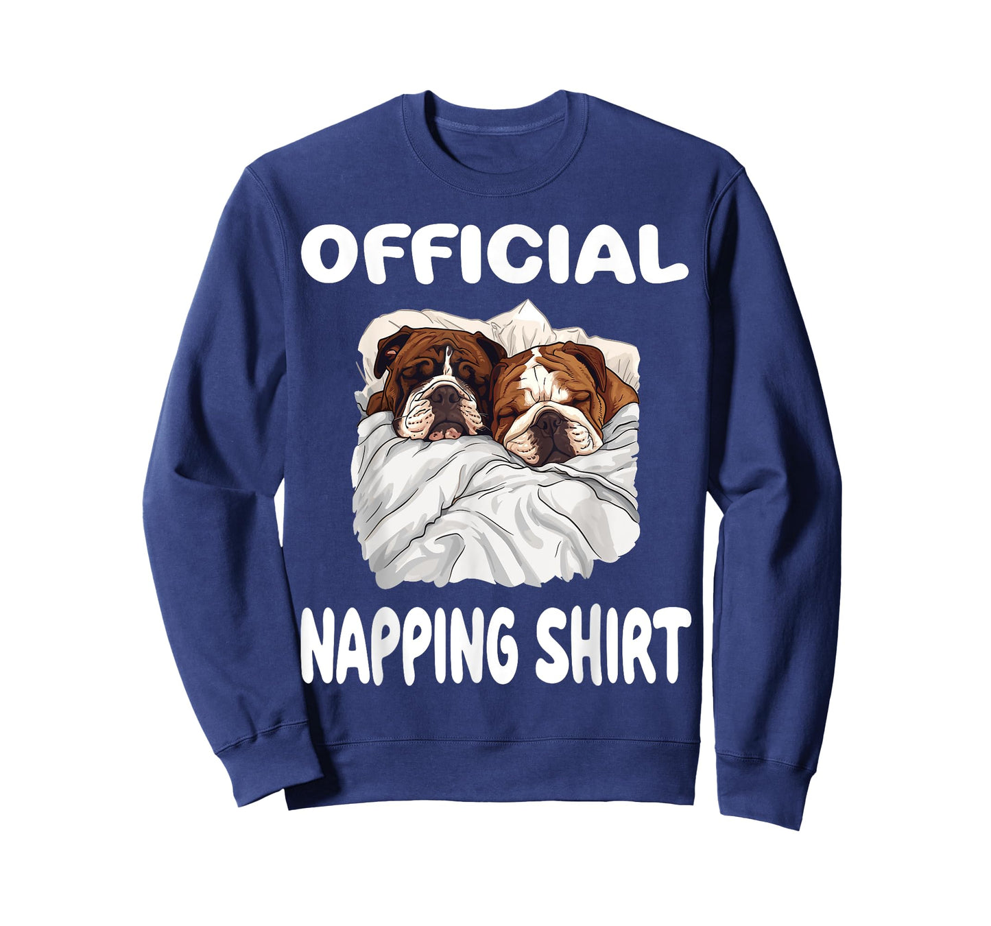English Bulldog dog Official Sleepshirt Pajamas Nightgown T-Shirt for Men Women Kids