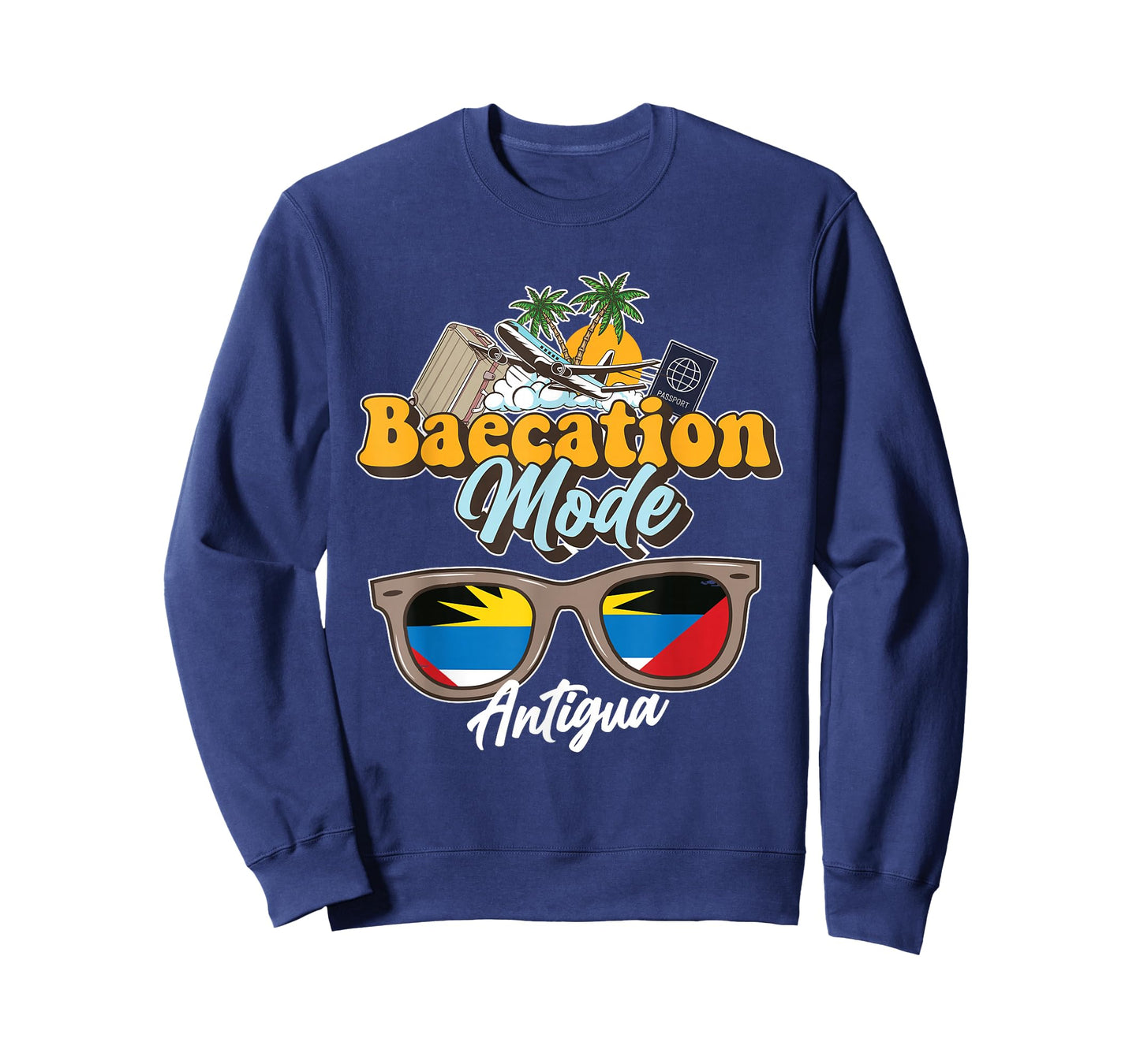 Baecation Antigua Bound Couple Travel Goal Vacation Trip T-Shirt
