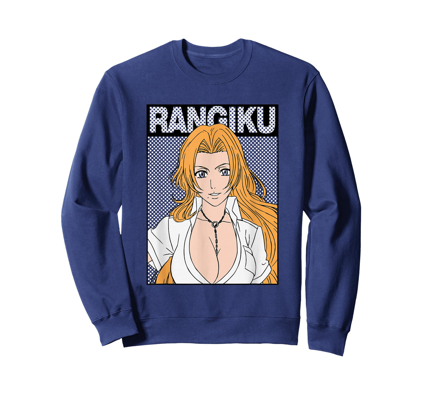 Bleach Rangiku Rectangle Dot Graphic Anime T-Shirt