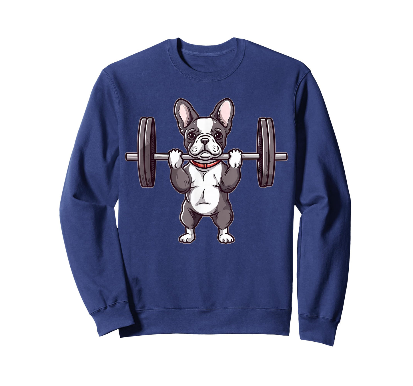 French Bulldog Weightlifting Funny Deadlift Men Fitness Gym T-Shirt