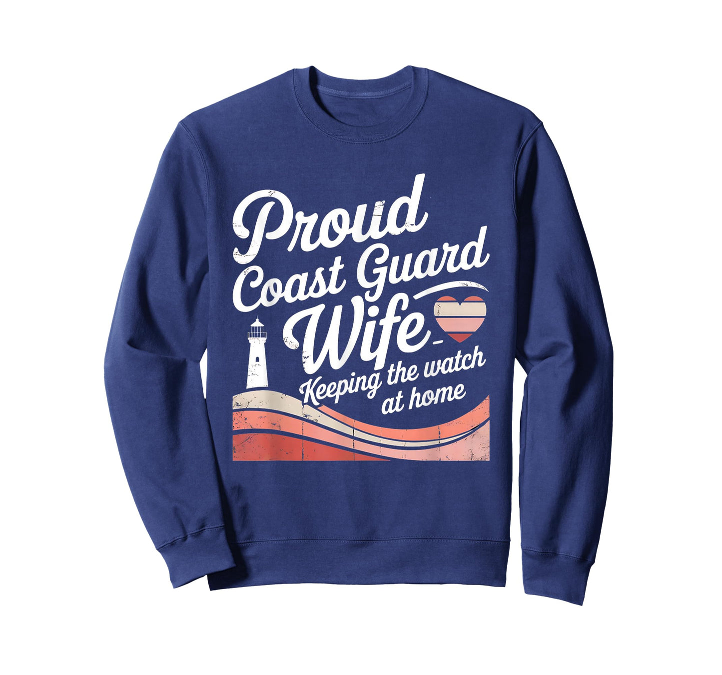 United States Coast Guard Mom American Flag T-Shirt